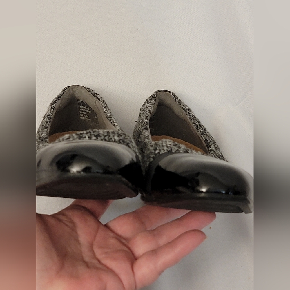 Clark's Artisan Keesha Rosa Tweed Flats Size 7.5M - Picture 9 of 12